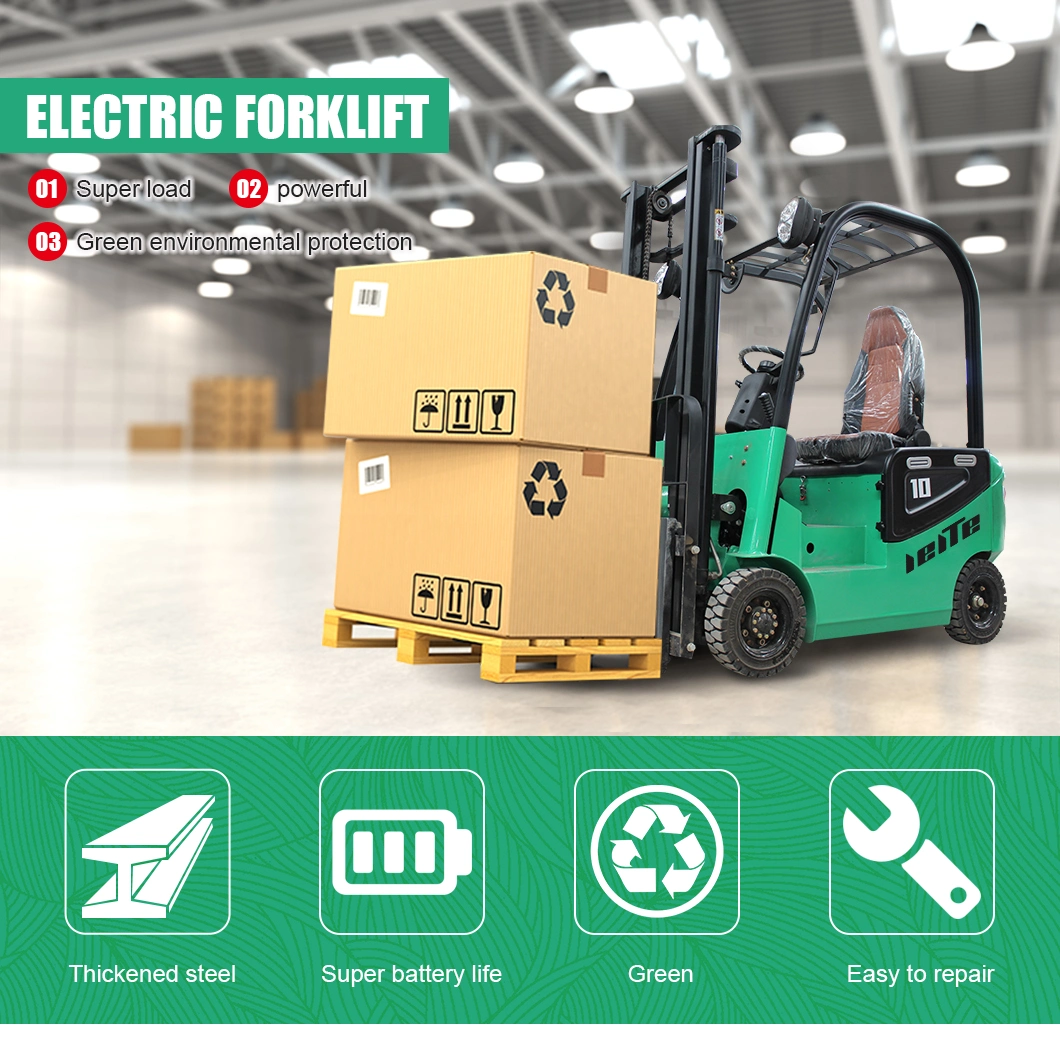 Cheap Hydraulic 2000kg Semi Electric Forklift Certification New Style 2 Ton Electric Forklift for Sale Portable