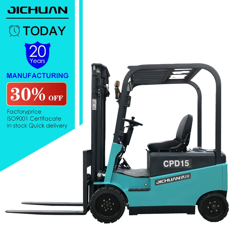 Color Customized Mini Forklift with electric Truck with Battery to Load for Warehouse