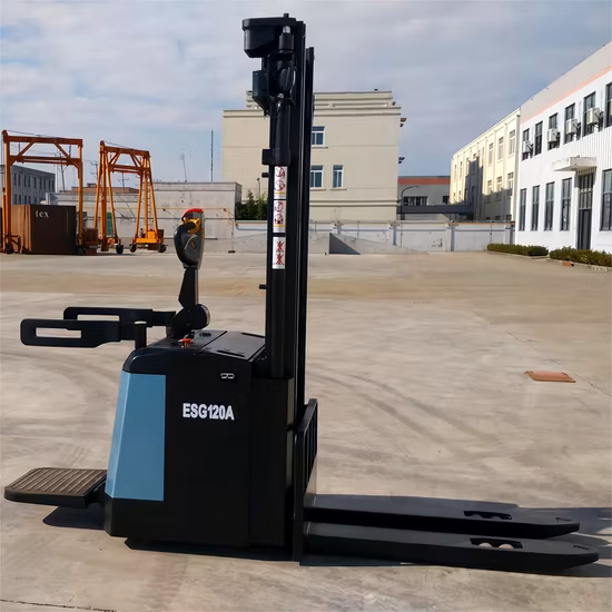 Empilhadeira Elétrica Automática Completa Hidráulica 2000kg Empilhadeira de Palete Elétrica